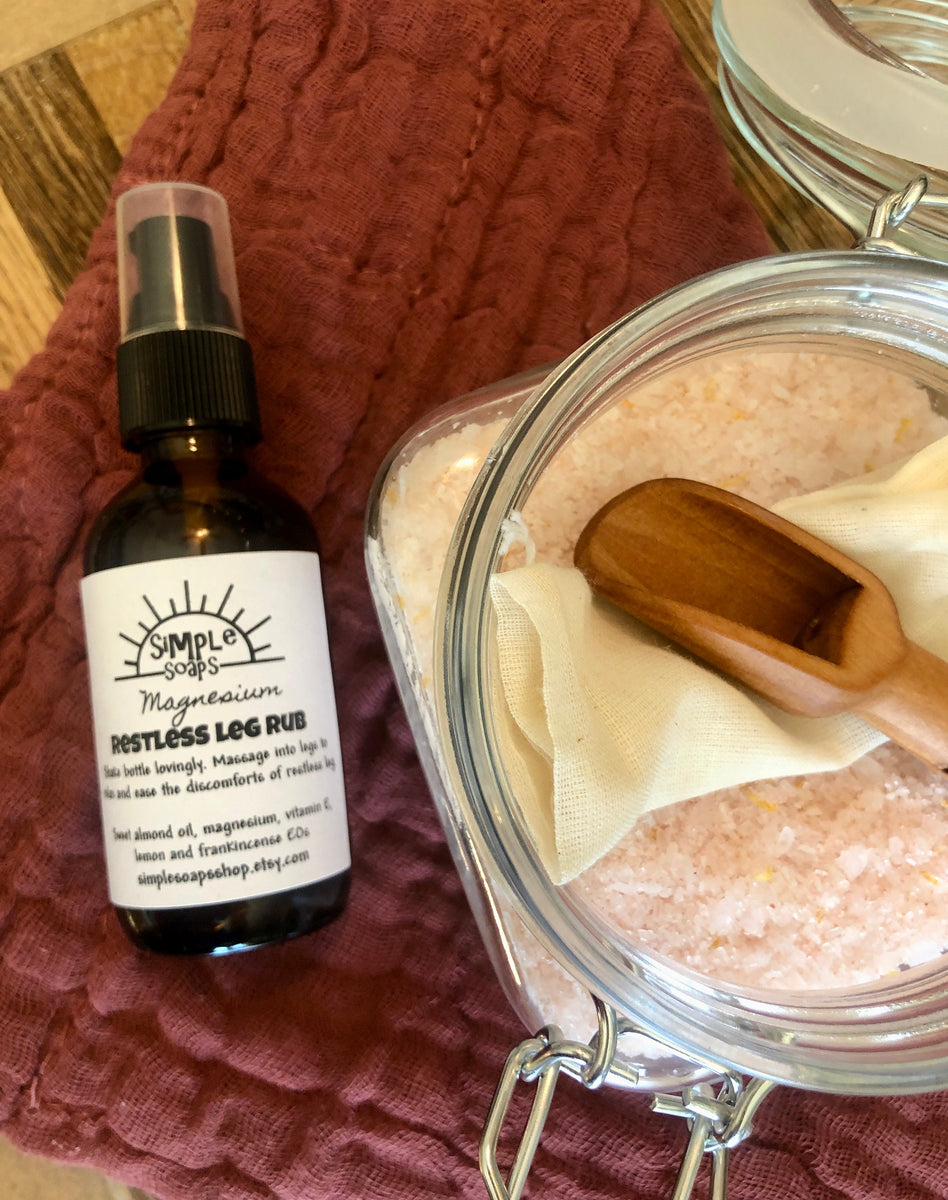 Magnesium bath soaks Simple Soaps Shop